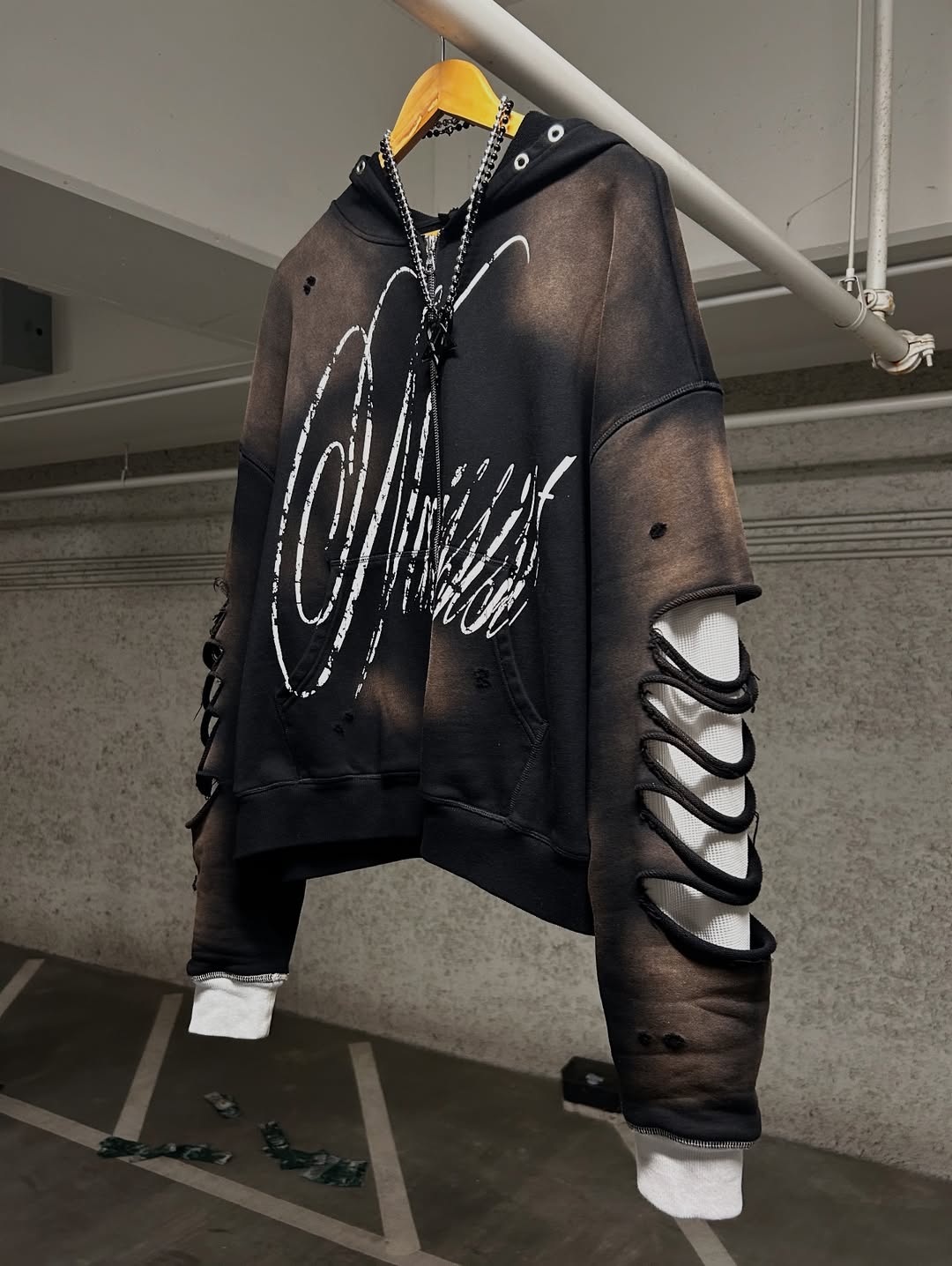 FH Black “Narcissist” Zip Up