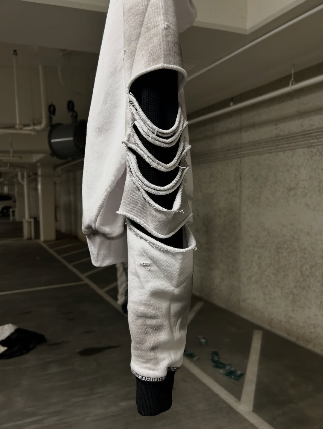 FH White “Narcissist” Zip Up